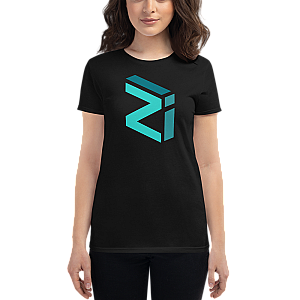 Zilliqa T-shirts – Women’s Graphic T-shirt Black Color