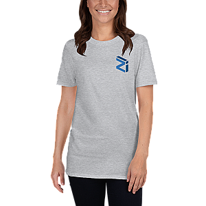 Zilliqa T-shirts – Women’s Embroidered T-Shirt Grey Color