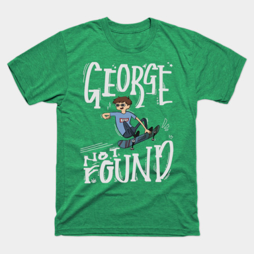 George Shop – Georgenotfound Skateboarding Funny T -Shirt