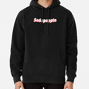Sodapoppin Hoodies - Pink Sodapoppin Trendy Pullover Hoodie RB1706