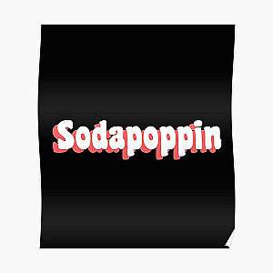 Sodapoppin Posters - Pink Sodapoppin Trendy Poster RB1706