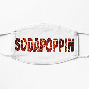 Sodapoppin Face Masks - Sodapoppin Cracked Lava Flat Mask RB1706