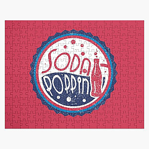 Sodapoppin Puzzles - Sodapoppin Retro Soda Pop Bottle Cap Vintage Jigsaw Puzzle RB1706