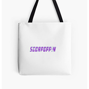 Sodapoppin Bags - Sodapoppin in purple All Over Print Tote Bag RB1706