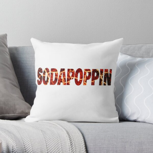 Sodapoppin Pillows - Sodapoppin Cracked Lava Throw Pillow RB1706