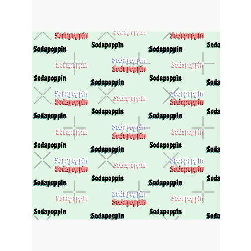 Sodapoppin Pillows - Sodapoppin Sticker Pack Throw Pillow RB1706